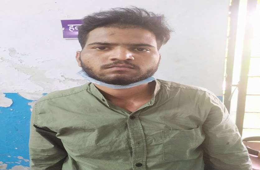 नशे के आदि युवाओं को स्मैक बेचने वाला तस्कर पकड़ा नशे के आदि युवाओं को स्मैक बेचने वाला तस्कर पकड़ा