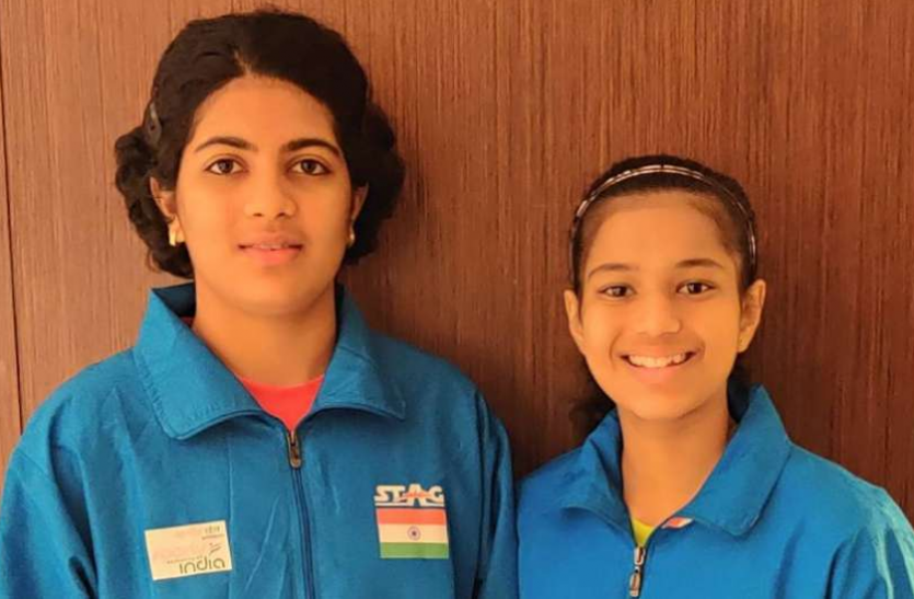 divya_and_swastika.png टेबल टेनिस : डब्ल्यूटीटी के फाइनल में भारत की दिव्या-स्वास्तिका की जोड़ी को मिली हार