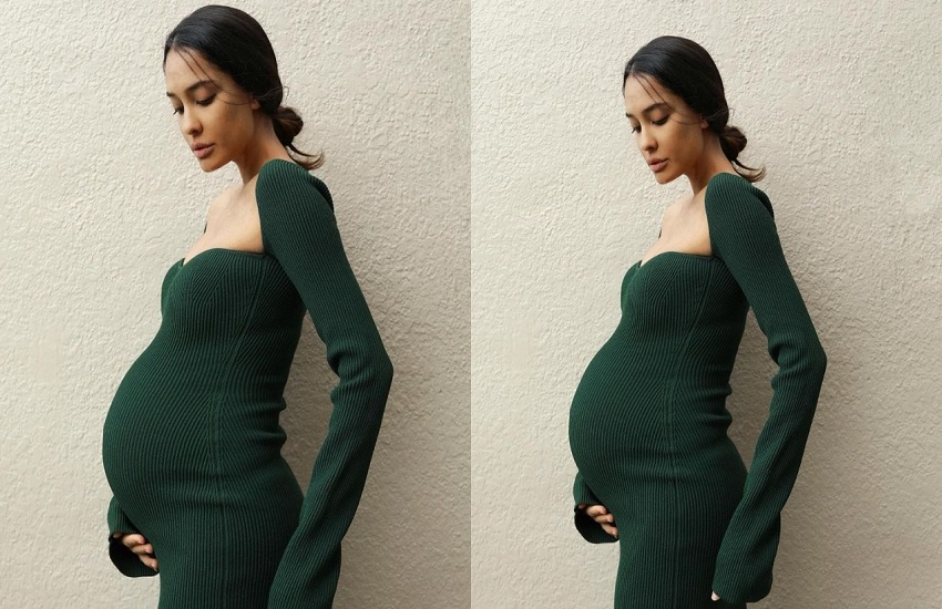 Lisa Haydon shares her bold photoshoot | तीसरी बार मां बनने जा रहीं ...