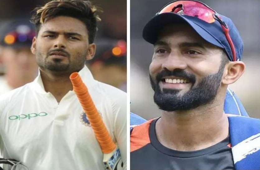رساب_پنٹ.جپگ कार्तिक ने की पंत की बल्लेबाजी की तारीफ- 'विपक्षी टीम में पैदा करता है डर'