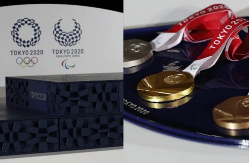 tokyo_olympics.png टोक्यो ओलंपिक में इको फ्रेंडली होगा पोडियम, मेडल का भी अनावरण किया गया