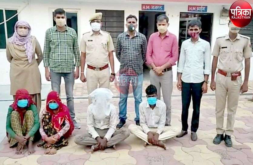 लूट गिरोह का पर्दाफाश : प्रदेश भर में की सैकड़ों वारदातें, पाली की आठ वारदातें कबूली लूट गिरोह का पर्दाफाश : प्रदेश भर में की सैकड़ों वारदातें, पाली की आठ वारदातें कबूली