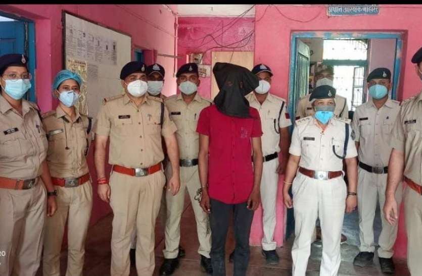 1001nsp4.jpg पिता और जीजा ने की थी मासूम के कातिल को भागने में मदद पुलिस ने किया गिरफ्तार