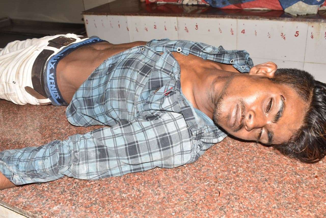 blind murder in satna