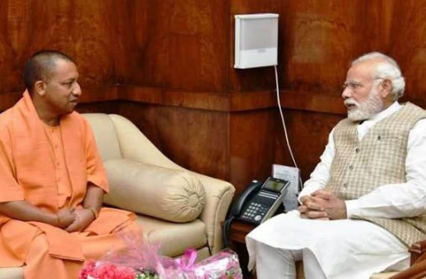 UP CM Yogi Adityanath will meet PM Modi and BJP President JP Nadda on June 11 PM Modi और सीएम योगी की मुलाकात के बीच राजभर ने किया ट्वीट, बोले- बीजेपी डूबती नैया, हम नहीं होंगे सवार