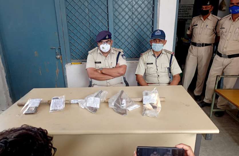 बेनीसागर बांध के पास 22 मई को हुई थी लूट बेनीसागर बांध के पास हुई लूट का खुलासा, पांच आरोपी गिरफ्तार