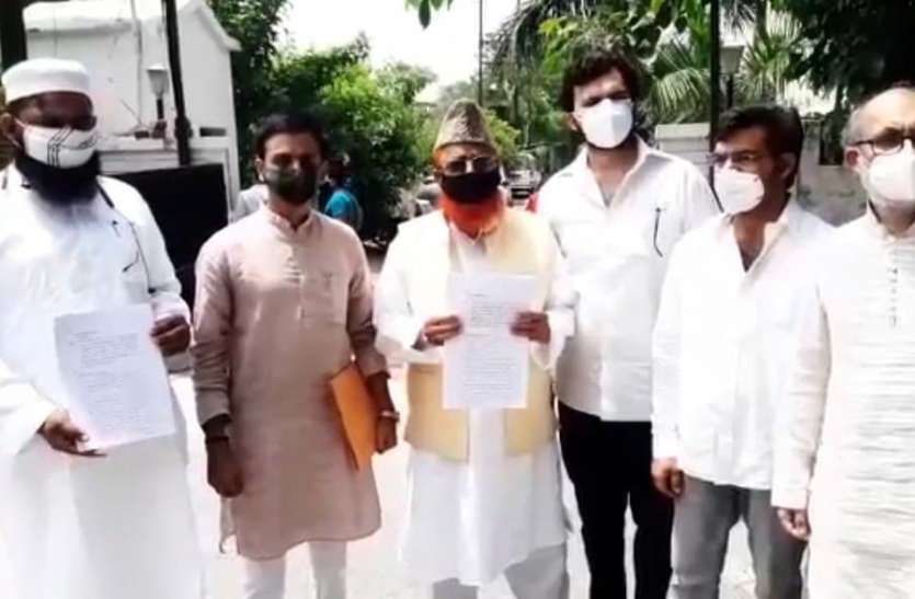 muslim.jpg मुस्लिमों ने की वसीम रिजवी पर मुकदमा दर्ज करने की मांग