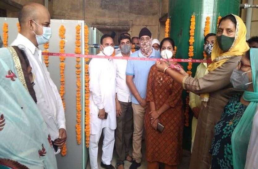 अब सादुलपुर में नहीं पड़ेगी ऑक्सीजन की कमी अब सादुलपुर में नहीं पड़ेगी ऑक्सीजन की कमी