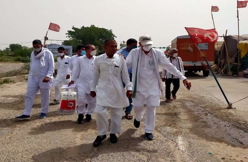 Farm Law Protest Kisan Andolan Latest Updates in Hindi किसान आंदोलन : शाहजहांपुर-खेड़ा बॉर्डर के 'पड़ाव' स्थल से अब आ गई ये खबर, हर तरफ हो रही चर्चा