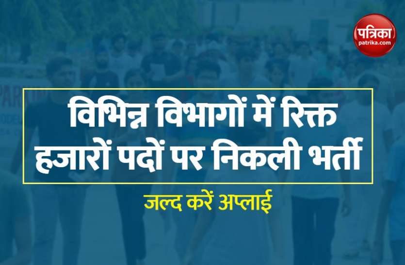 Government jobs Sarkari Naukri 2021: 8वीं पास से लेकर ग्रैजुएट युवाओं के लिए निकली सरकारी नौकरियां, यहां से करें अप्लाई