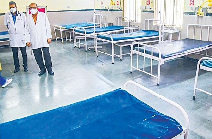 Preparations to compete corona third wave in Jaipur JK Lone Hospital जेके लोन अस्पताल में तीसरी लहर से मुकाबले की तैयारी, संक्रमित बालक के माता-पिता के लिए वार्ड में लगेगा बेड
