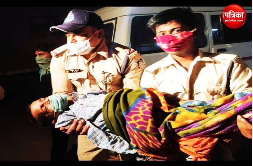 katni_police.jpg मसीहा बन कर पुलिसकर्मियों ने बचाई मरीज की जान