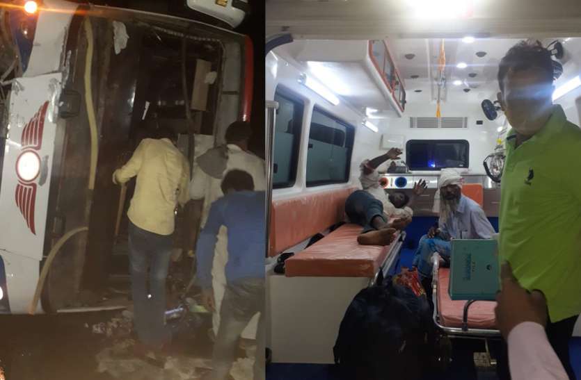 accident आगरा—लखनऊ एक्सप्रेस वे पर एक घंटे के अंतराल में दो हादसे, 15 यात्री घायल