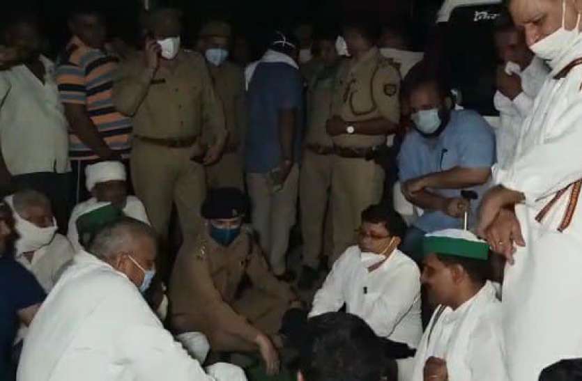 mzn.jpg बीडीसी सदस्य के कथित अपहरण के मामले में जमकर हंगामा