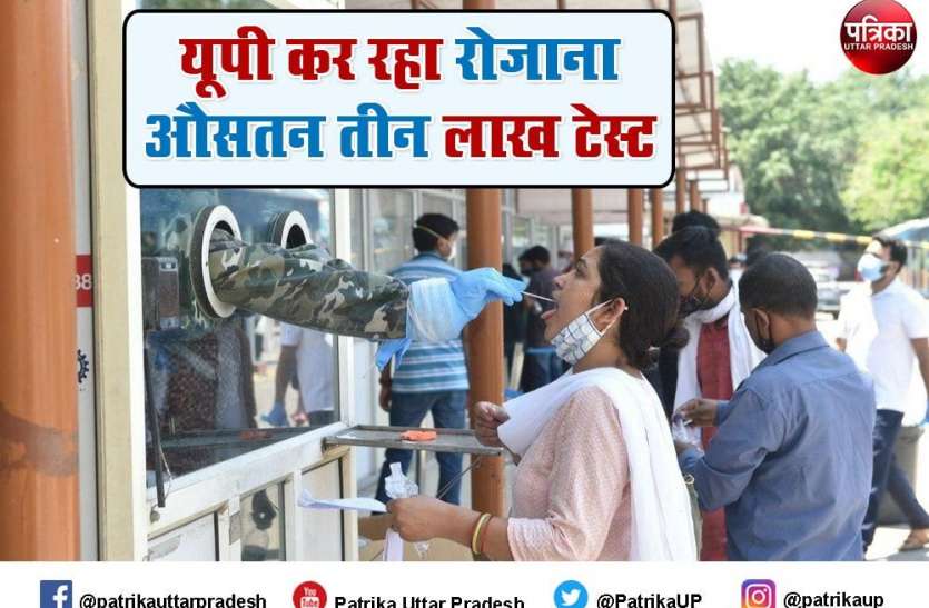 प्रदेश में डब्ल्यूएचओ के मानक से करीब नौ गुना ज्यादा टेस्ट हुए प्रदेश में डब्ल्यूएचओ के मानक से करीब नौ गुना ज्यादा टेस्ट हुए