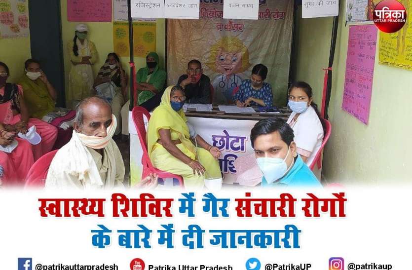 शिविर में 66 लोगों के ब्लड प्रेशर व 49 की डायबिटीज की हुई जाँच,पढ़िए पूरी खबर शिविर में 66 लोगों के ब्लड प्रेशर व 49 की डायबिटीज की हुई जाँच,पढ़िए पूरी खबर