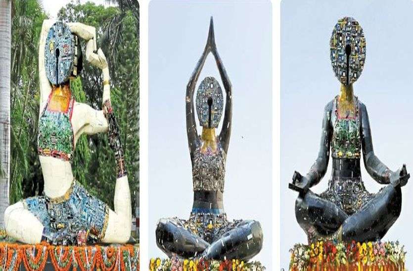 विश्व योग दिवस : आप समझते होगे खराब कम्पयूटर, प्रिंटर, माउस और की-बोर्ड को बेकार कचरा...! यहां तो ये हैं योग गुरु विश्व योग दिवस : आप समझते होगे खराब कम्पयूटर, प्रिंटर, माउस और की-बोर्ड को बेकार कचरा...! यहां तो ये हैं योग गुरु