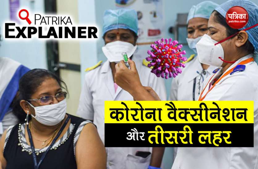 Patrika Explainer India's increasing Covid-19 vaccination and preparation for third wave Patrika Explainer: भारत में तेजी से बढ़ता कोरोना टीकाकरण और तीसरी लहर की तैयारी की हकीकत