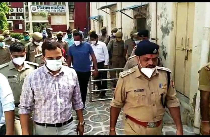 DM SSP प्रेसिडेंशियल एक्सप्रेस की सुरक्षा का गुरुवार को हुआ ट्रायल, डीएम और एसएसपी रहे मौजूद