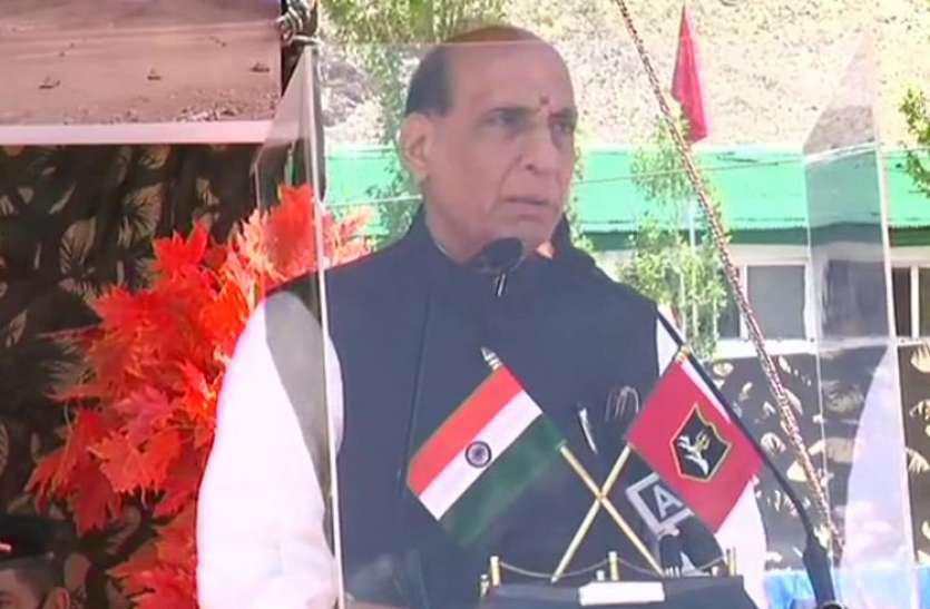 508.jpg राजनाथ ने लद्दाख में किया 63 प्रोजेक्ट का उद्घाटन, चीन और पाक को लेकर कही बड़ी बात
