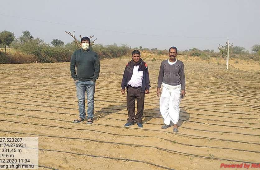 Water Scarcity Made Farmers Hi Tech In Nagaur प न क कम न क स न क बन य ह इट क ज न ए क स Patrika News