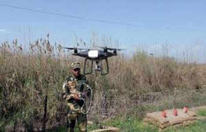 Jammu Kashmir: Drone dropped weapons in samba district