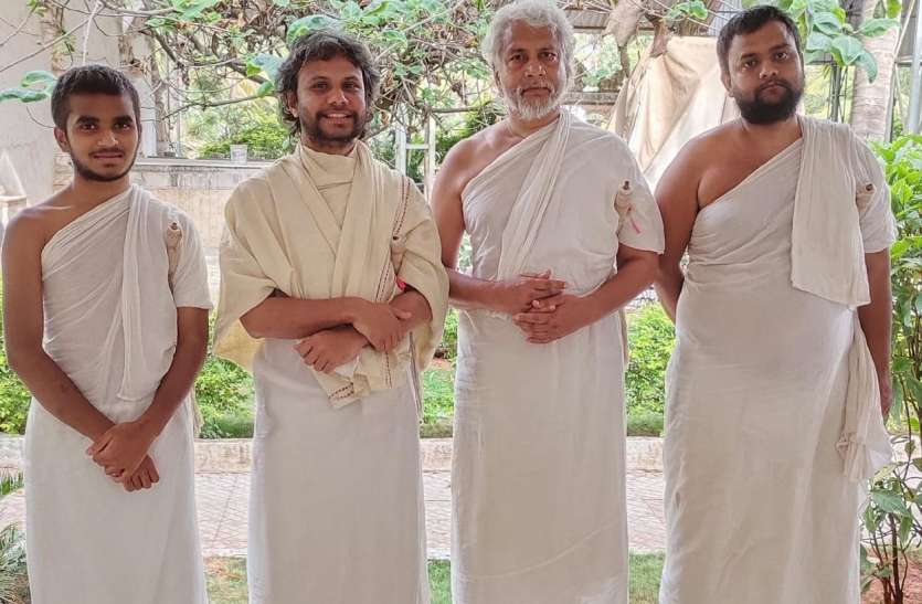 आचार्य महेन्द्र सागर पहुंचे पाश्र्व लब्धि धाम आचार्य महेन्द्र सागर पहुंचे पाश्र्व लब्धि धाम