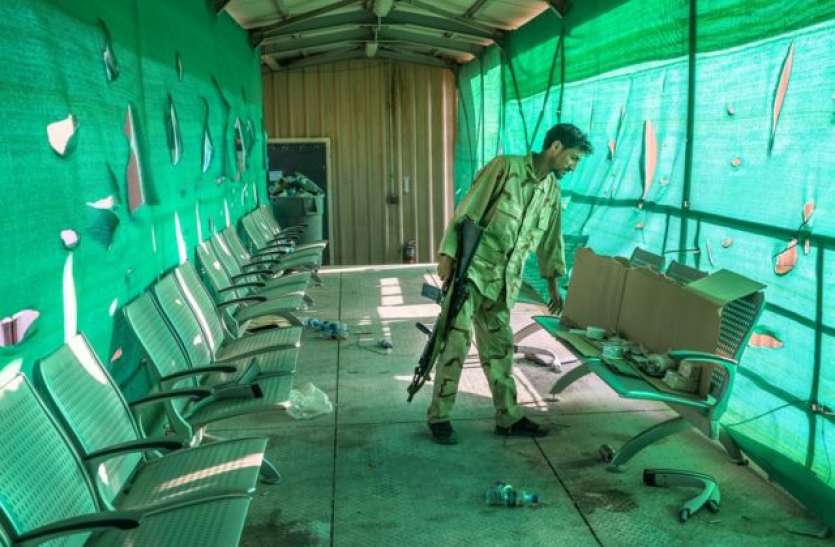 US forces left Afghanistan Bagram airfield अफगानिस्तान: अमरीकी सेना ने रातोंरात छोड़ा बगराम एयरबेस, आतंकी संगठन हुए हावी