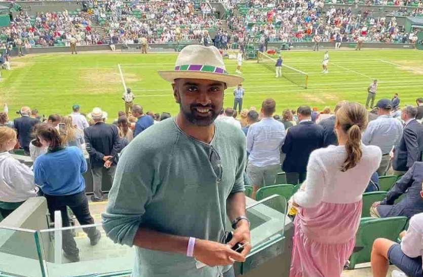 ashwin.jpg इंग्लैंड के खिलाफ 5 मैचों की टेस्ट सीरीज से पहले फुटबॉल मैच का आनंद ले रहे हैं भारतीय क्रिकेटर
