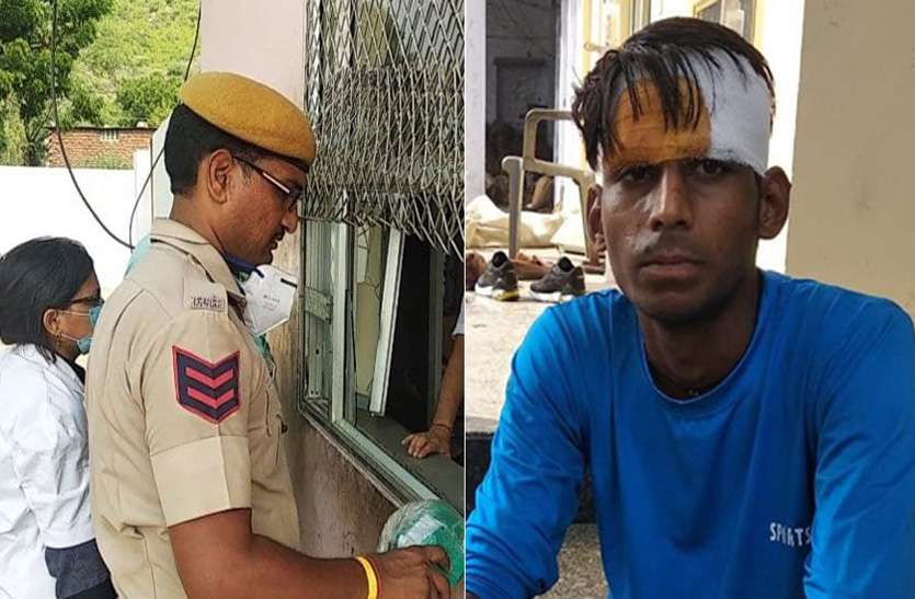 चौकीदार से मारपीट कर नकाबपोश बदमाशों ने नकदी लूटी चौकीदार से मारपीट कर नकाबपोश बदमाशों ने नकदी लूटी