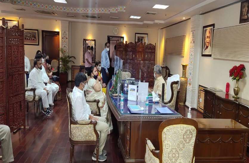 vidhan sabha राजस्थान विधानसभा उपचुनाव जीते नवनिर्वाचित तीनों विधायकों ने ली शपथ