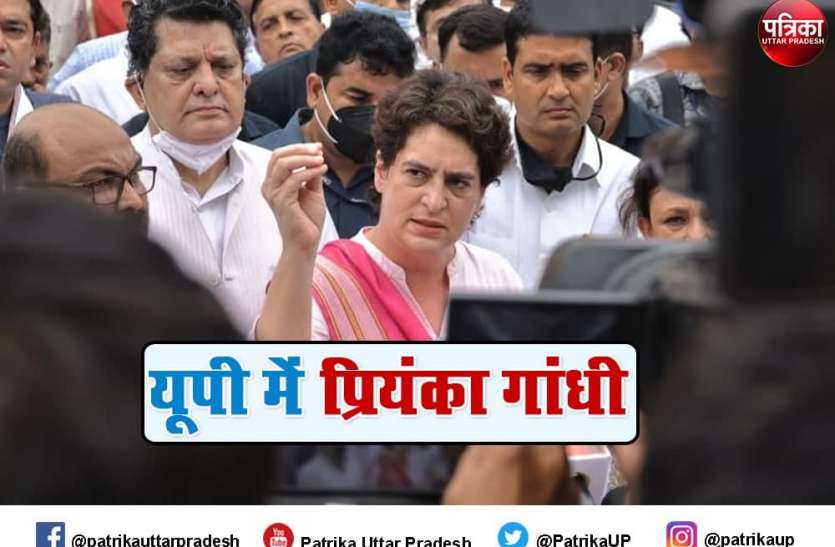 congress mahasachiv priyanka gandhi in up latest news लोकतंत्र की धज्जियां उड़ा रही योगी सरकार, जहां हिंसा हुई रद्द हों चुनाव : प्रियंका गांधी