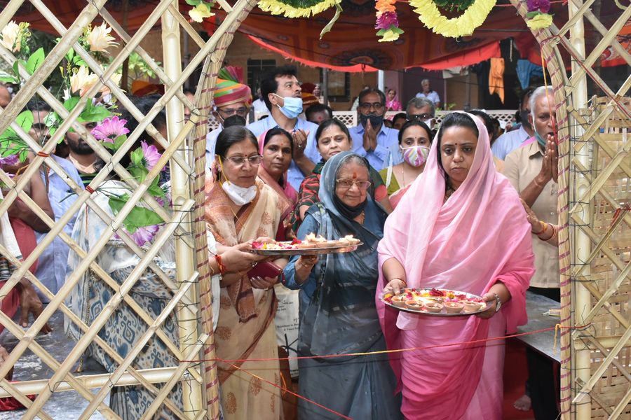 महामृत्युंजय महारुद्रयज्ञ की पूर्णाहुति