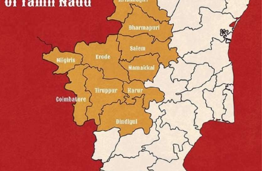 kongu nadu अलग राज्य पर सियासत, बंगाल के बाद अब केरल व तमिलनाडु के बंटवारे की उठी मांग