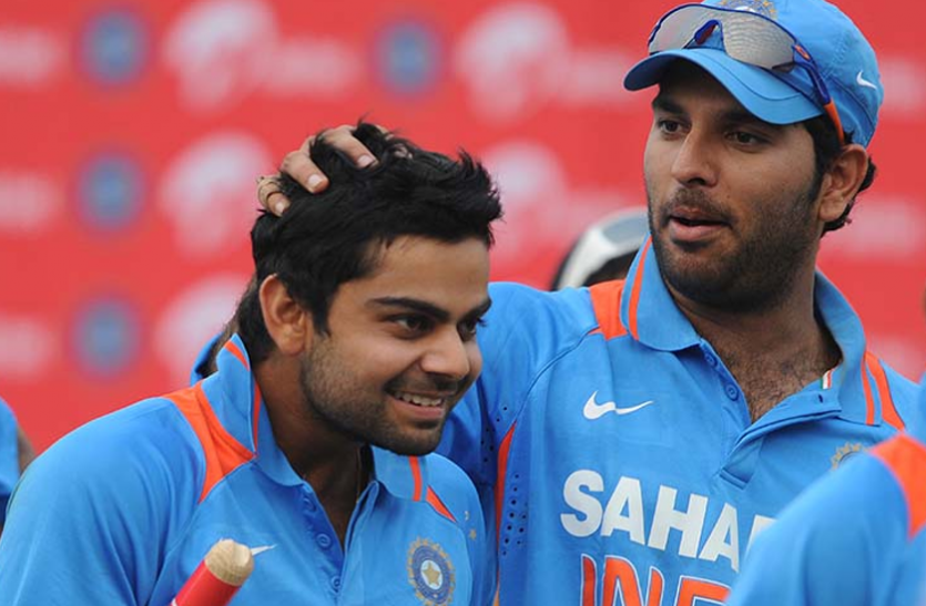 Virat kohli and Yuvraj singh युवराज सिंह ने कहा-विराट कोहली तो 30 की उम्र में ही बन गए थे लीजेंड