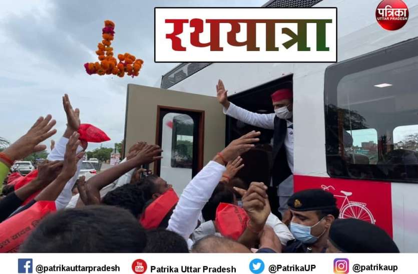 akhilesh yadav unveiled statue of nishad leader manohar lal उन्नाव में अखिलेश यादव ने निषाद नेता मनोहर लाल की मूर्ति का किया अनावरण, बीजेपी पर साधा निशाना