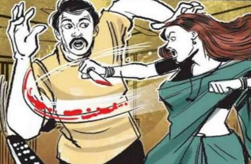 पत्नी ने की पति की हत्या मौके पर पहुंची पुलिस पत्नी ने अपने साथी के साथ मिलकर कर दी पति की हत्या