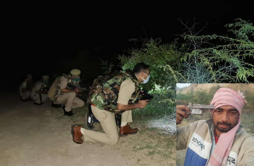 Encounter पुलिस मुठभेड़ में एक लाख का इनामी कुख्यात बदन सिंह ढेर, डॉक्टर के अपहरण का था मास्टरमाइंड