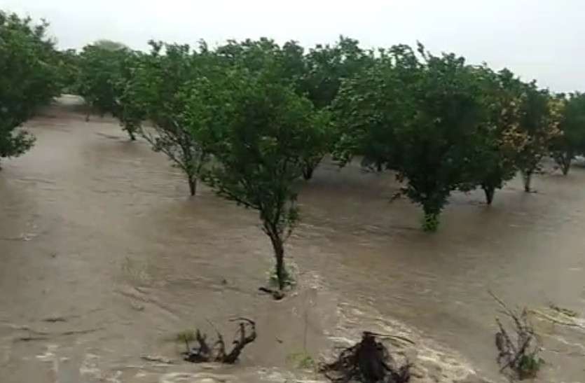 Video: झालावाड़ जिले में मूसलाधार बारिश, चवली नदी उफान पर, इन जिलों में बारिश का अलर्ट