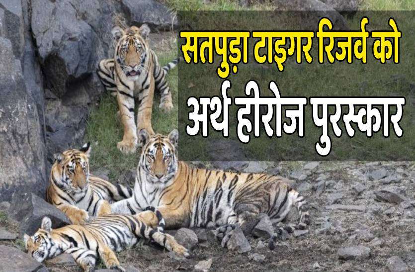 str.jpg सतपुड़ा टाइगर रिजर्व को मिला अर्थ नेटवेस्ट का अर्थ हीरोज पुरस्कार, वनमंत्री ने ट्वीट कर दी बधाई