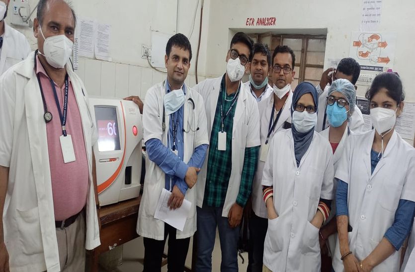 एक मिनट में निशुल्क मिलेगी सीबीसी जांच रिपोर्ट