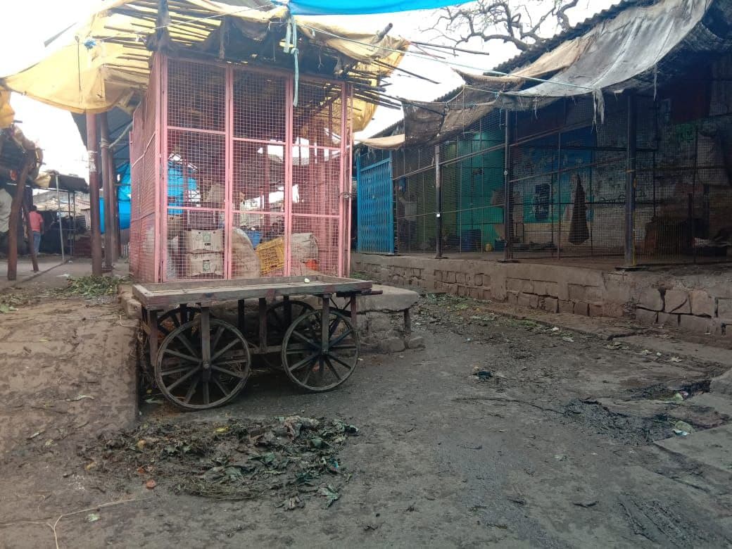 Scope of vegetable market shrinking due to encroachment, encroachment
