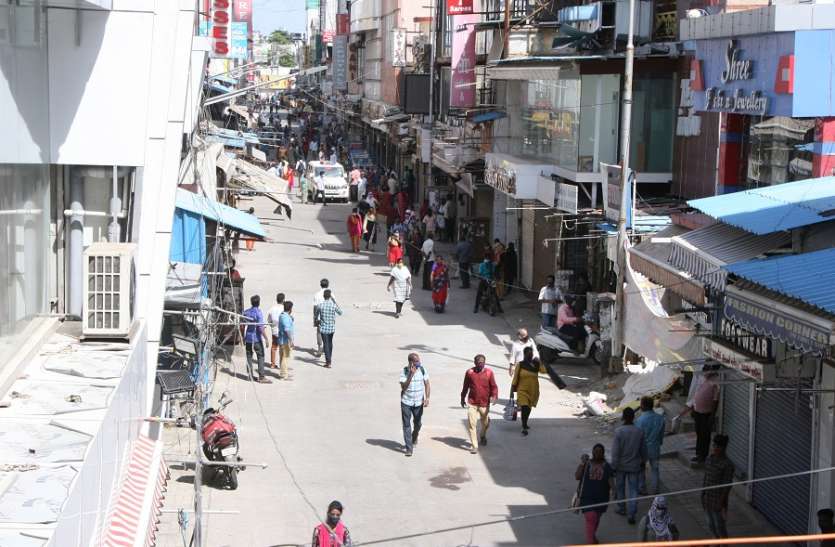 Greater Chennai Corporation ordered the closure of congested market चेन्नई में नगर निगम के आदेश का दिखा असर, पूरी तरह बंद रहे भीड़भाड वाले नौ मार्केट