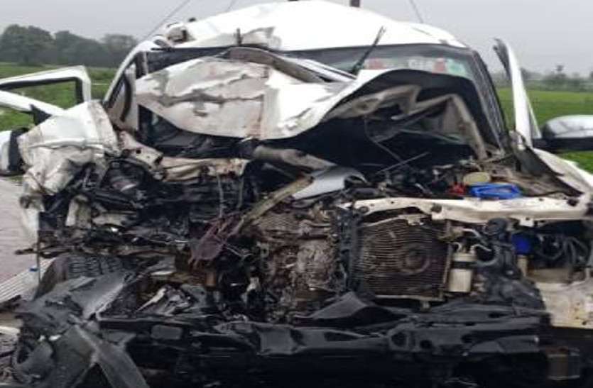Rajgarh Accident News MP Home Minister Narottam Mishra PA Car News MP के गृहमंत्री के PA की कार ने राहगीर को रौंदा, 2 की मौत, 2 घायल