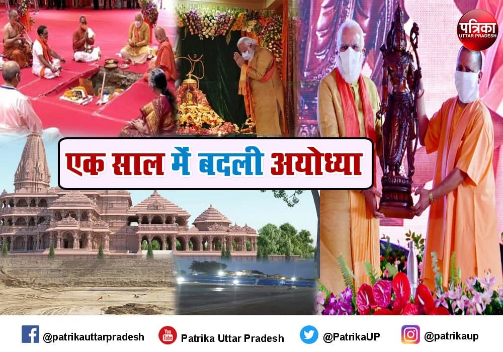 Ayodhya Ram Mandir Shilanyas one year anniversary
