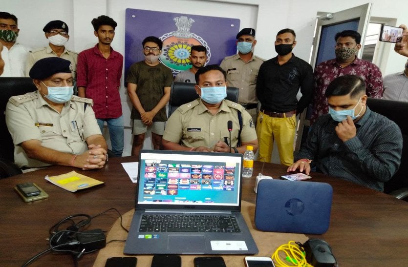भिलाई में हाईटेक क्रिकेट सट्टा का खुलासा, पुलिस ने किराए के मकान में दबिश देकर तीन युवकों को किया गिरफ्तार