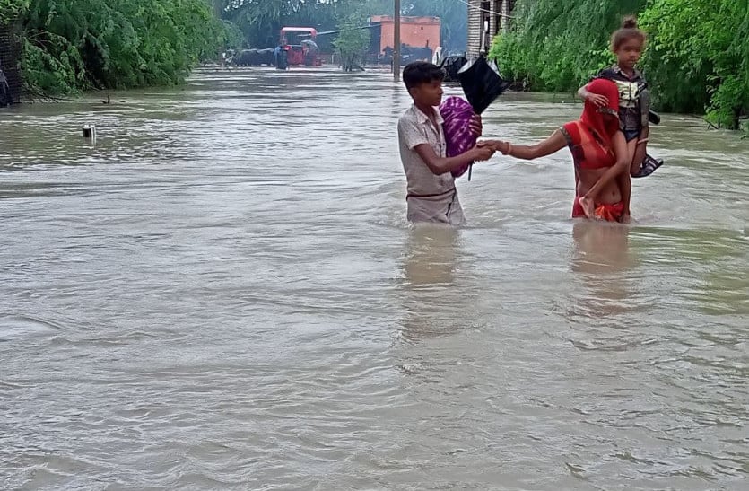 राजस्थान में 9 जगह अत्यंत भारी और 28 जगह अति भारी बारिश