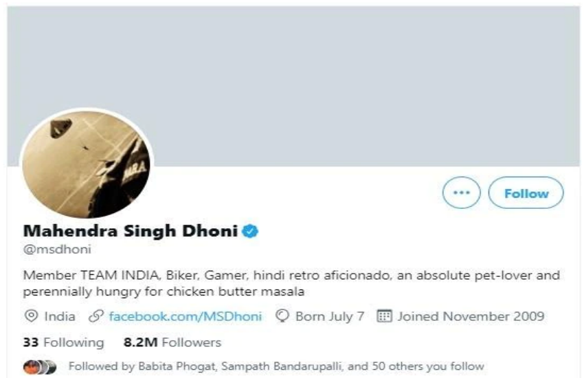 MS Dhoni Twitter Account.png