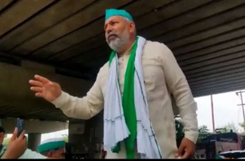 rakesh-tikait.jpg सीएम योगी की चेतावनी के बाद राकेश टिकैत बोले- लखनऊ हमारा है, किसी के बाप की जागीर नहीं