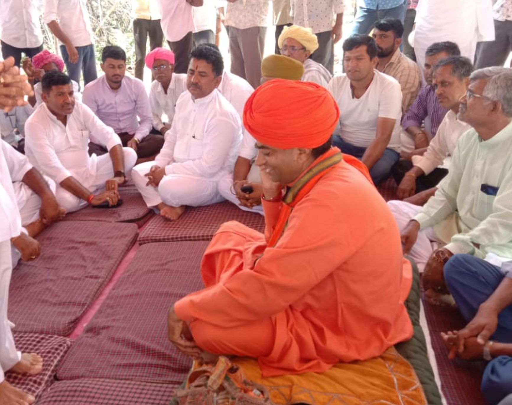 भाजपा नेताओं ने किया दौरा